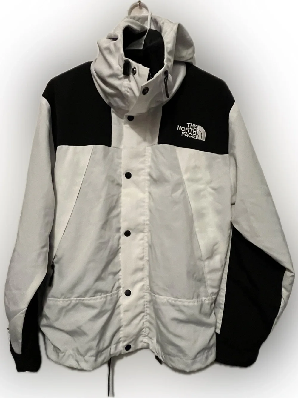 The North Face Men’s Two-Tone Black & White Hooded Jacket